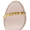 Pyraclou – 110 mm espadriller – lakeret kalveskind – Leche – kvinder Pyraclou – 110 mm espadriller – lakeret kalveskind – Leche – kvinder