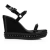 Pyraclou – 110 mm espadriller – laklæder – sort – kvinder Pyraclou – 110 mm espadriller – laklæder – sort – kvinder