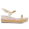 Pyraclou – 60 mm espadriller – lakeret kalveskind – Leche – kvinder Pyraclou – 60 mm espadriller – lakeret kalveskind – Leche – kvinder