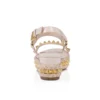 Pyraclou – 60 mm espadriller – lakeret kalveskind – Leche – kvinder Pyraclou – 60 mm espadriller – lakeret kalveskind – Leche – kvinder