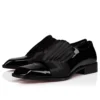Rahul – Oxfords – lakeret kalveskind og crepesatin – sort – herre Rahul – Oxfords – lakeret kalveskind og crepesatin – sort – herre