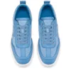 Retero – Sneakers – Kalveskind og canvas – Ceruleo – Herre