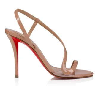 Rosa Z – 100 mm sandaler – lakeret kalveskind – Blush – Dame Rosa Z – 100 mm sandaler – lakeret kalveskind – Blush – Dame