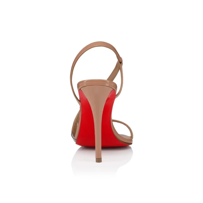 Rosa Z – 100 mm sandaler – lakeret kalveskind – Blush – Dame Rosa Z – 100 mm sandaler – lakeret kalveskind – Blush – Dame