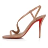 Rosa Z – 100 mm sandaler – lakeret kalveskind – Blush – Dame Rosa Z – 100 mm sandaler – lakeret kalveskind – Blush – Dame