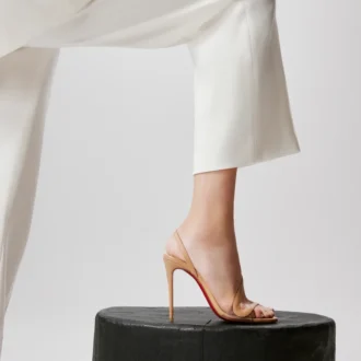 Rosalie – 100 mm sandaler – kalveskind – blush – kvinder Rosalie – 100 mm sandaler – kalveskind – blush – kvinder