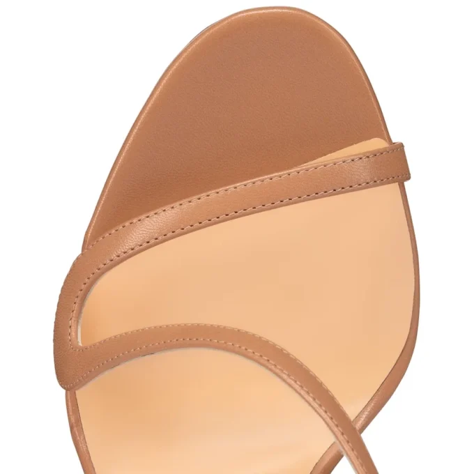 Rosalie – 100 mm sandaler – kalveskind – blush – kvinder