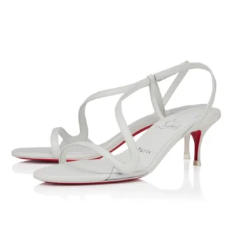 Rosalie – 55 mm sandaler – gedeskind – Bianco – kvinder