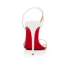 Rosalie – 99 mm sandaler – læder og PVC – hvid – kvinder
