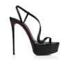 Rosalie Alta – 150 mm sandaler – gedeskind – sort – kvinder Rosalie Alta – 150 mm sandaler – gedeskind – sort – kvinder