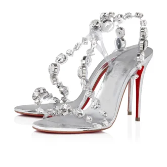 Rosalie Jewel – 100 mm sandaler – TPU og lamineret kalveskind – Krystal – Dame Rosalie Jewel – 100 mm sandaler – TPU og lamineret kalveskind – Krystal – Dame