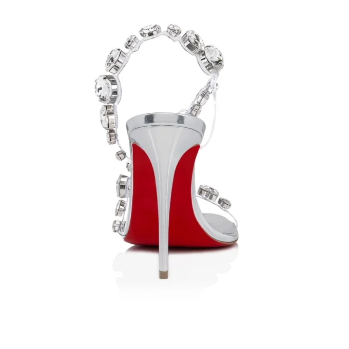 Rosalie Jewel – 100 mm sandaler – TPU og lamineret kalveskind – Krystal – Dame Rosalie Jewel – 100 mm sandaler – TPU og lamineret kalveskind – Krystal – Dame