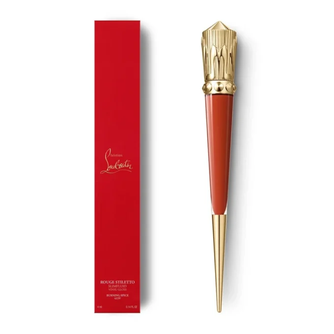 Rouge Stiletto Vinyl Gloss Burning Spice 415V Burning Spice – Christian Louboutin Beauty USA Rouge Stiletto Vinyl Gloss Burning Spice 415V Burning Spice – Christian Louboutin Beauty USA