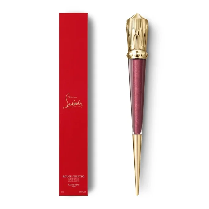 Rouge Stiletto Vinyl Gloss Mauve Heat 245V Mauve Heat – Christian Louboutin Beauty USA Rouge Stiletto Vinyl Gloss Mauve Heat 245V Mauve Heat – Christian Louboutin Beauty USA