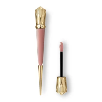 Rouge Stiletto Vinyl Gloss Smoky Nudy 392V Smoky Nudy – Christian Louboutin Beauty USA
