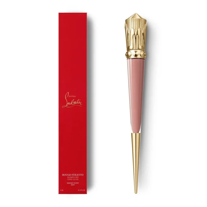 Rouge Stiletto Vinyl Gloss Smoky Nudy 392V Smoky Nudy – Christian Louboutin Beauty USA Rouge Stiletto Vinyl Gloss Smoky Nudy 392V Smoky Nudy – Christian Louboutin Beauty USA