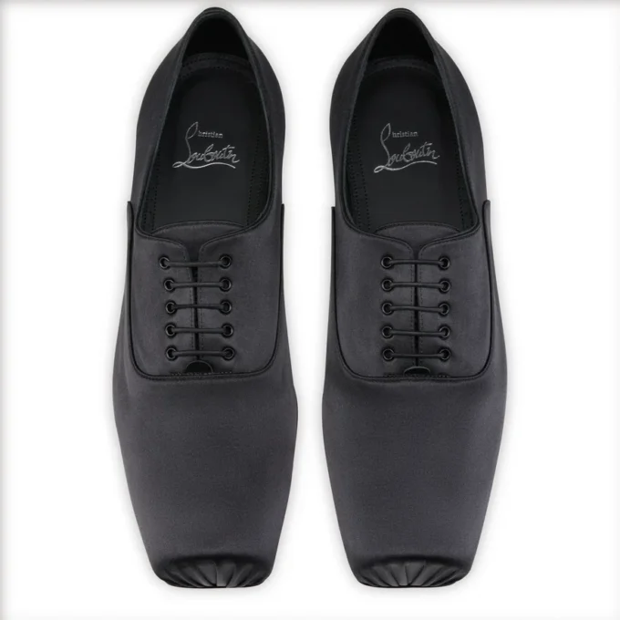 Ruben – Oxfords – Crepe Satin – Sort – Herre