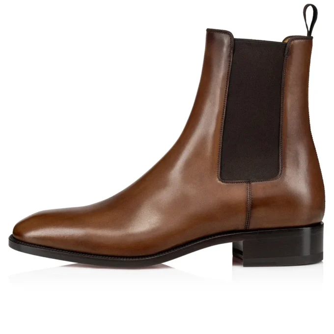 Samson – Støvler – Patineret kalveskind – Havane – Herre Samson – Støvler – Patineret kalveskind – Havane – Herre