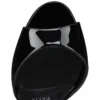Sandaloo – 130 mm sandaler – laklæder – sort – kvinder
