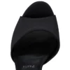 Sandaloo Red Carpet – 130 mm remsandaler – crepesatin – sort – kvinder Sandaloo Red Carpet – 130 mm remsandaler – crepesatin – sort – kvinder