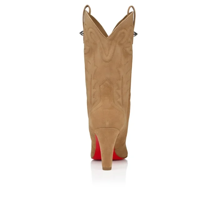 Santiabooty – 85 mm lave støvler – Veau Velours – Lionne – Dame Santiabooty – 85 mm lave støvler – Veau Velours – Lionne – Dame