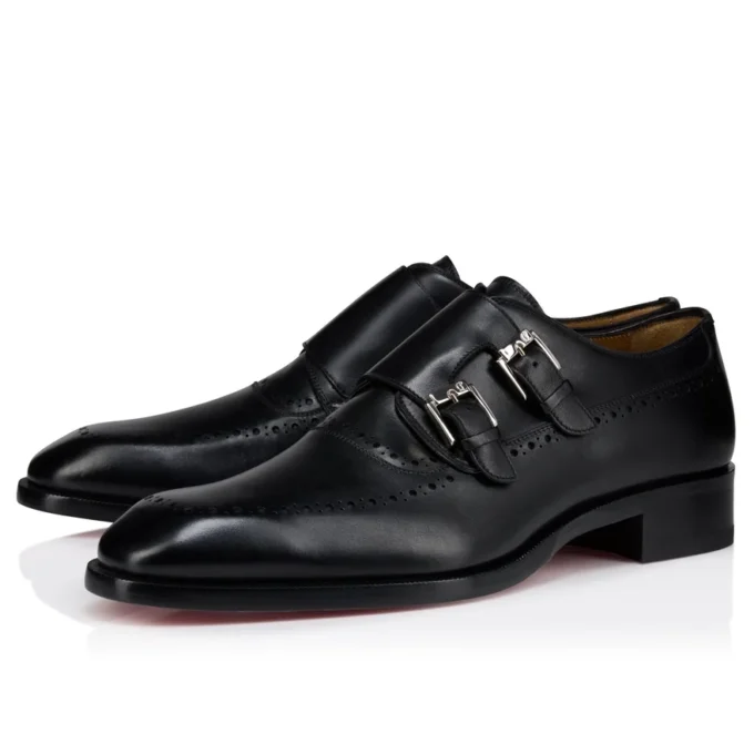 Sartok – Monk-Straps – Kalveskind – Sort – Herre