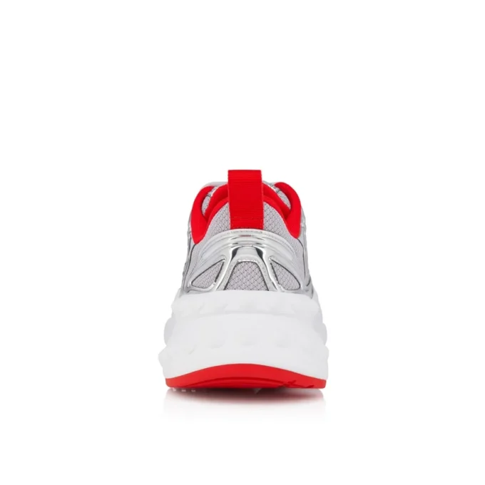 So Flo – Sneakers – Lamineret kalveskind – Sølv – Dame