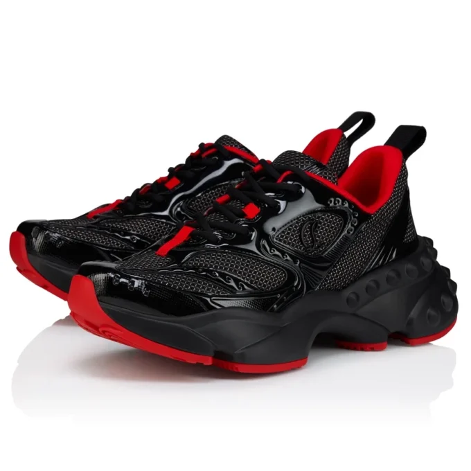 So Flo – Sneakers – Lamineret kalveskind – Sort – Herre