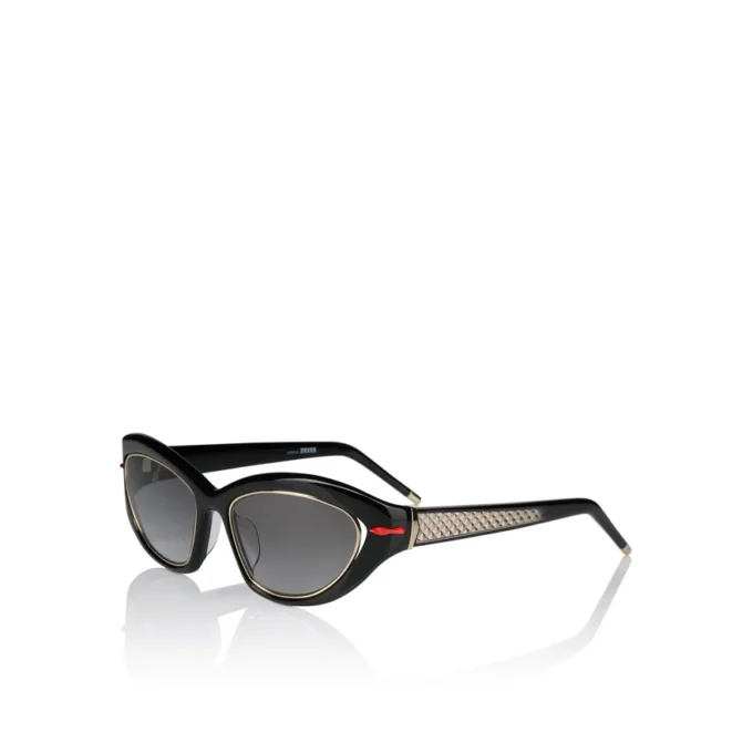 So Kate Lb0003 – Solbriller – Acetat – Skinnende sort