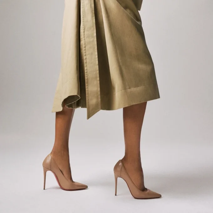 Sporty Kate – 100 mm pumps – lammeskind – blush – kvinder Sporty Kate – 100 mm pumps – lammeskind – blush – kvinder