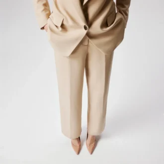 Sporty Kate – 85 mm pumps – Blødt lakeret kalveskind – Blush – Dame