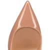 Sporty Kate – 85 mm pumps – Blødt lakeret kalveskind – Blush – Dame