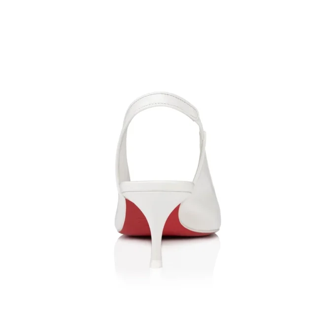 Sporty Kate Sling – 55 mm slingback-pumps – lammeskind – Bianco – kvinder Sporty Kate Sling – 55 mm slingback-pumps – lammeskind – Bianco – kvinder