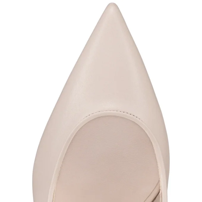 Sporty Kate Sling – 55 mm slingback-pumps – lammeskind – Leche – kvinder
