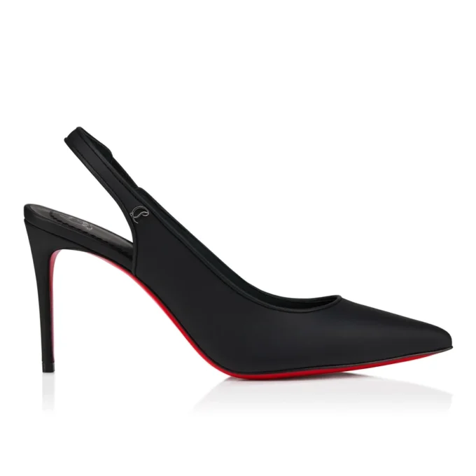 Sporty Kate Sling – 85 mm slingback-pumps – lammeskind – sort – kvinder Sporty Kate Sling – 85 mm slingback-pumps – lammeskind – sort – kvinder