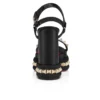 Superaclou – 130 mm sandaler – nappalæder – sort – kvinder Superaclou – 130 mm sandaler – nappalæder – sort – kvinder