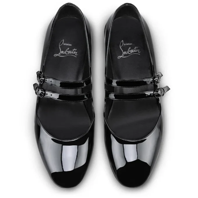 Sweet Jane – Ballerinasko – Lakeret kalveskind – Sort – Dame