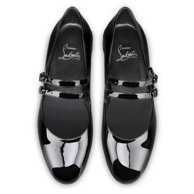 Sweet Jane – Ballerinasko – Lakeret kalveskind – Sort – Dame
