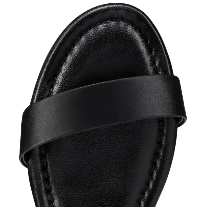 Sweet Jane-sandal – Sandaler – Lammeskind – Sort – Dame Sweet Jane-sandal – Sandaler – Lammeskind – Sort – Dame
