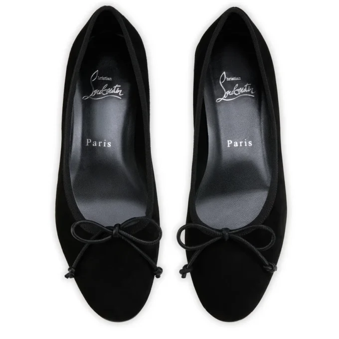 Sweetie Jane – Ballerinasko – Kalveskind – Sort – Dame