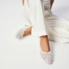 Sweetie Jane Sparkling – Ballerinasko – Mesh og Strass – Bianco – Dame