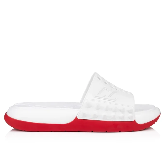 Take It Easy – Mules – Gummi – Hvid – Herre