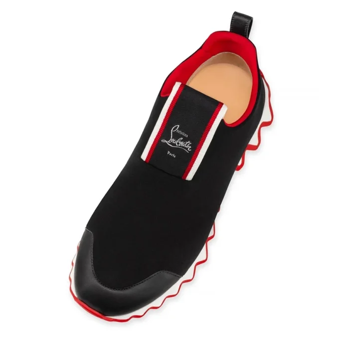 Tiketa Run – Sneakers – Kalveskind og neopren – Sort – Dame Tiketa Run – Sneakers – Kalveskind og neopren – Sort – Dame