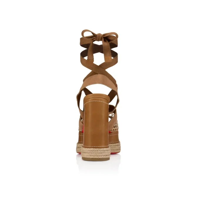 Toledissima – 130 mm espadriller – mesh og voksbehandlet kalveskind – Lionne – kvinder