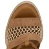 Toledissima – 130 mm espadriller – mesh og voksbehandlet kalveskind – Lionne – kvinder