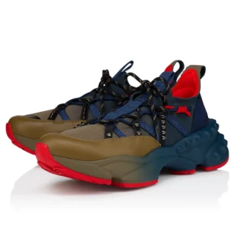 Trailnrun – Sneakers – kalveskind, neopren og mesh – Bronzo – Herre