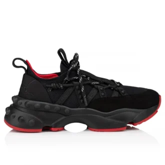 Trailnrun – Sneakers – ruskind, kalveskind og stof – sort – kvinder