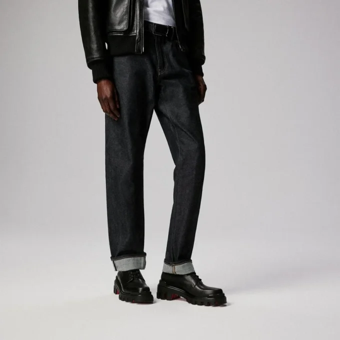 Trott Dune – Derbies – Vokset kalveskind – Sort – Herre