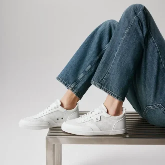 Tutti Rui – Sneakers – Kalveskind – Hvid – Herre