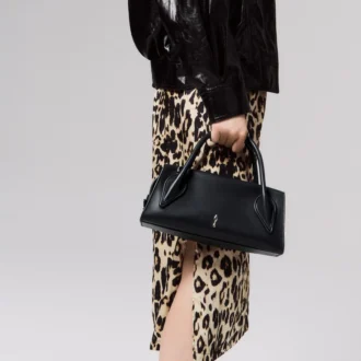 Venus Mini – Crossbody-taske – Kalveskind – Sort
